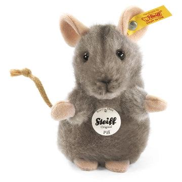 Faire-Steiff Brown Plush Brown and White Mice by Steiff Handmade